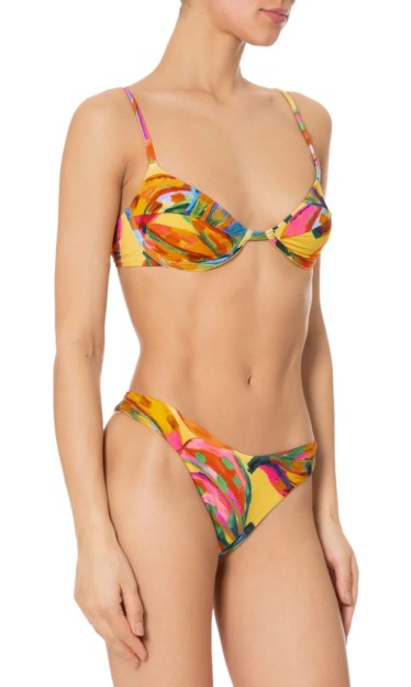 Biquíni Meia Taça Cor De Banana Farm Ref 11862