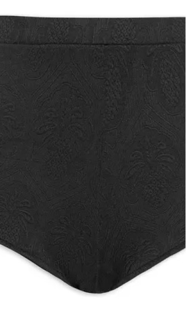 Short Textura Abacaxi Farm Preto Ref 11846