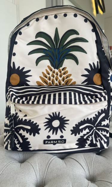 Mochila Farm Xodó Jardim Tropical