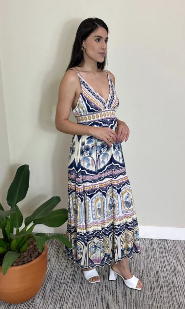 Vestido Cropped Chapada dos Veadeiros Farm 