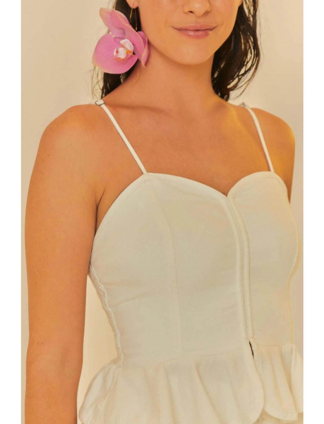Blusa Peplum Corselet Farm