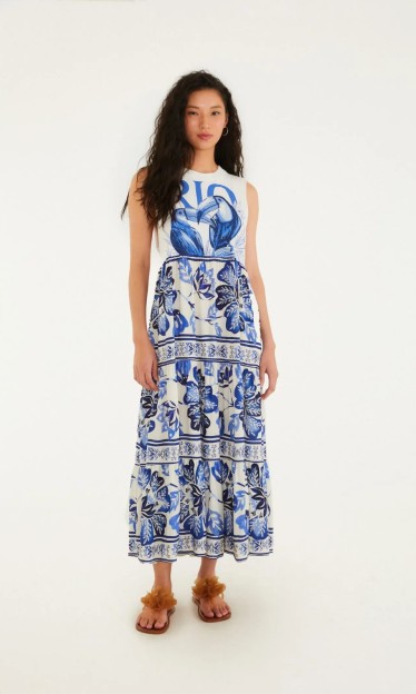 Vestido Cropped Regata Rio Tucanos Farm Ref 15990