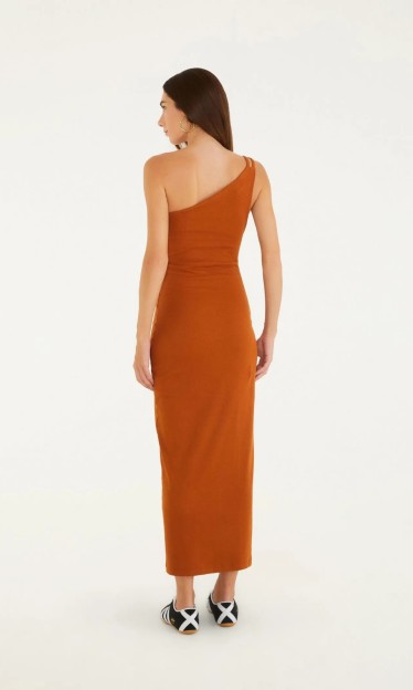 Vestido Ombro Só Rolote Farm Ref 15988