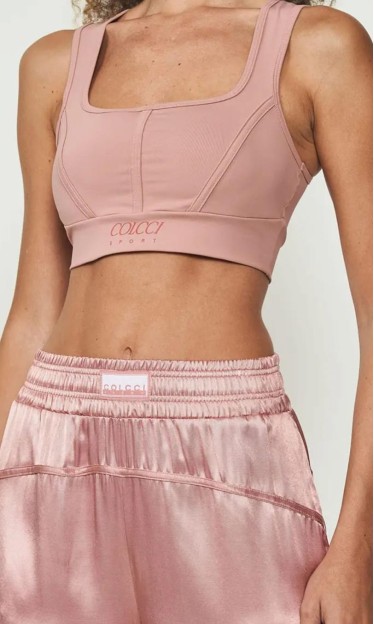 Top Colcci Rosa Garden feminino Ref: 13579