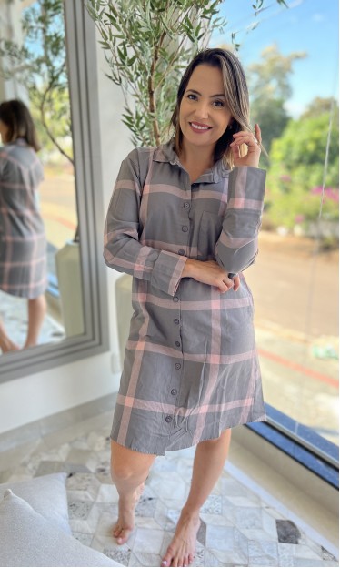 Camisola Manga Longa Com Abertura