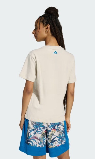 Camisa Estampada Cinza Farm Adidas Ref 16787