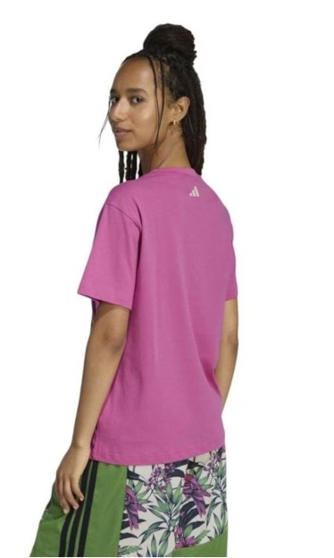 Camisa Estampada Rosa Farm Adidas Ref 16784