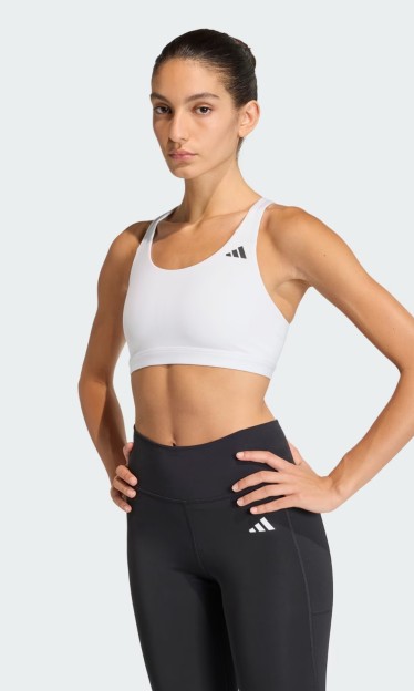 Top Esportivo Suporte Médio Optime Essentials Workout Adidas Ref 16850