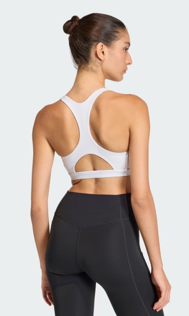 Top Esportivo Suporte Médio Optime Essentials Workout Adidas Ref 16850