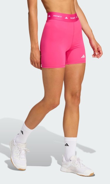 Shorts Leggings TECHFIT Rosa Adidas Ref 16978