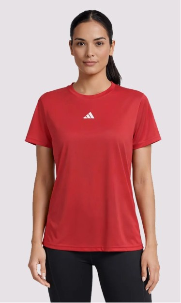 Camiseta W TR B Adidas Vermelha Ref 16985