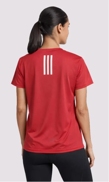 Camiseta W TR B Adidas Vermelha Ref 16985