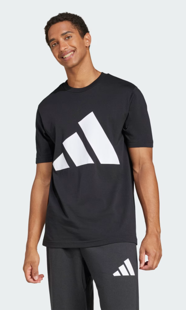 Camiseta Essentials Big Logo Adidas Preta 