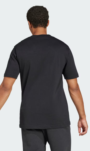 Camiseta Essentials Big Logo Adidas Preta 