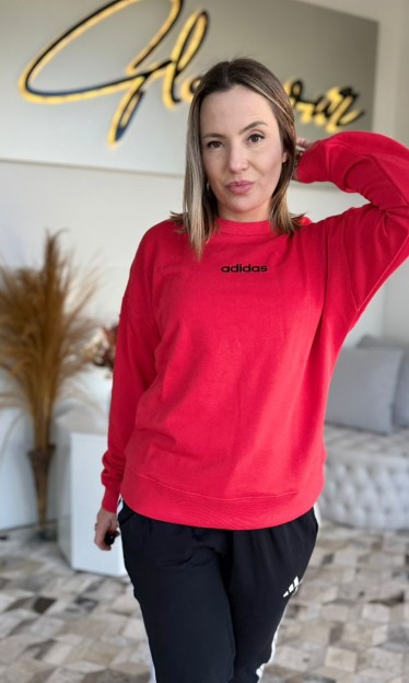Moletom Log Linear Vermelho Ref 14364