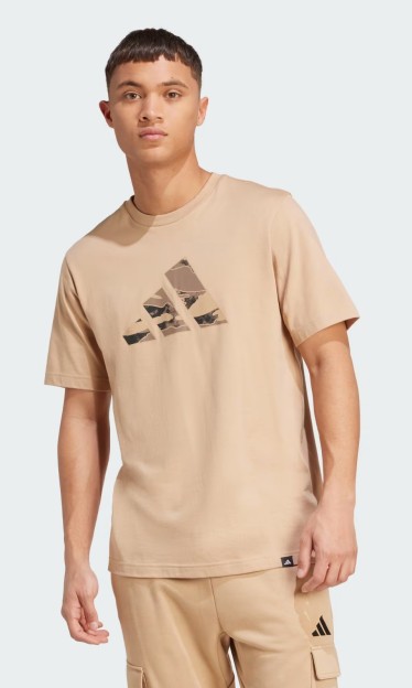 Camisa Logo Estampa Camuflado Adidas Ref 15508