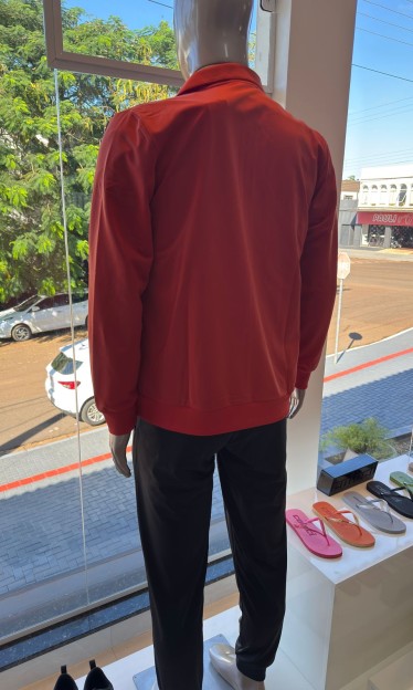 Conjunto Agasalho Poly Piping Suit Red Fire ref 13633