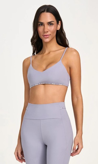 Top Alças Finas Alto Giro Com Elástico Personalizado Ref 13786 