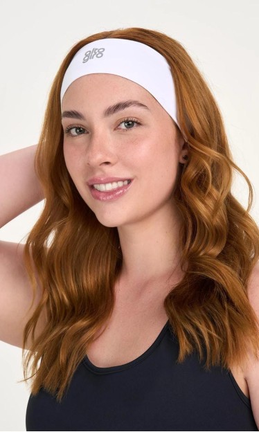 Headband 6,5cm Alto Giro Branco 13795