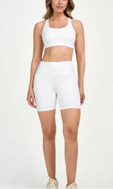 Bermuda Alto Giro Essentials Off White Ref 13818