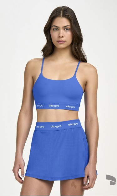 Saia-Short Alto Giro Sport Azul Ref. 13799