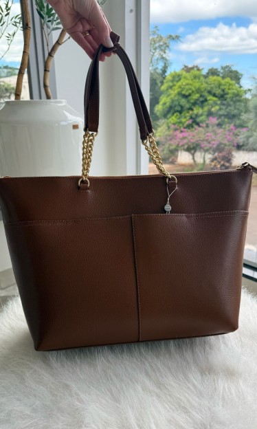 Bolsa Grande Couro Arezzo Ref. 13597