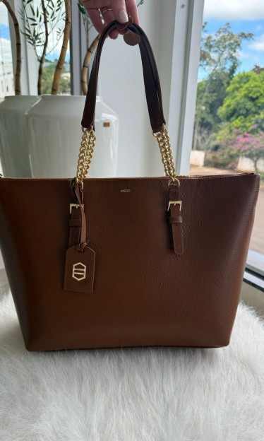Bolsa Grande Couro Arezzo Ref. 13597