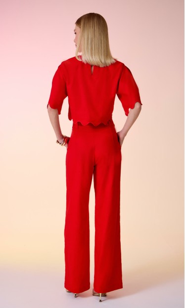 Calça Carlota Costa Reta Alfaiataria