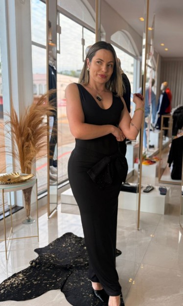 Vestido Com Laço Carlota Costa Ref 14771