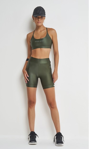Bermuda Slim Acetinada Colcci