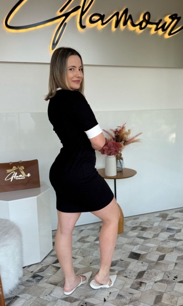 Vestido Colcci Preto Ref.4822