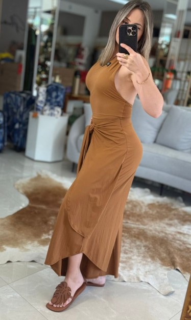 Calça Colcci Marrom Organic Ref 16293