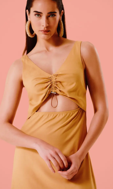 Vestido Bege Colcci