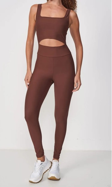 Macacão Colcci Marrom Beaten Brown Ref 14481