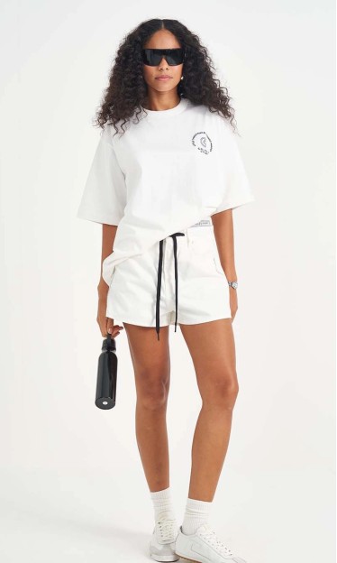 Short Sarja Dunnah Off Natural Colcci Ref 15362