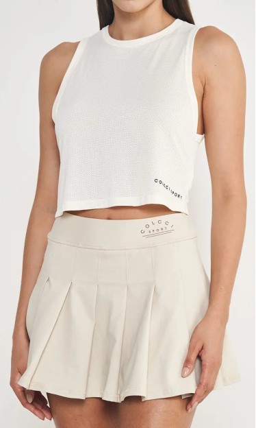 Blusa cropped Colcci off shell Ref 3874