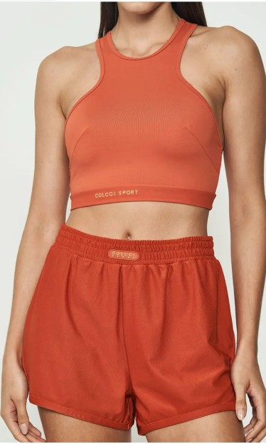 Short Colcci Laranja Orire Ref 13585