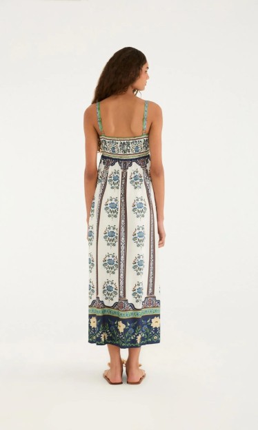 Vestido Cropped Sem Manga Manoela Farm Ref 15143