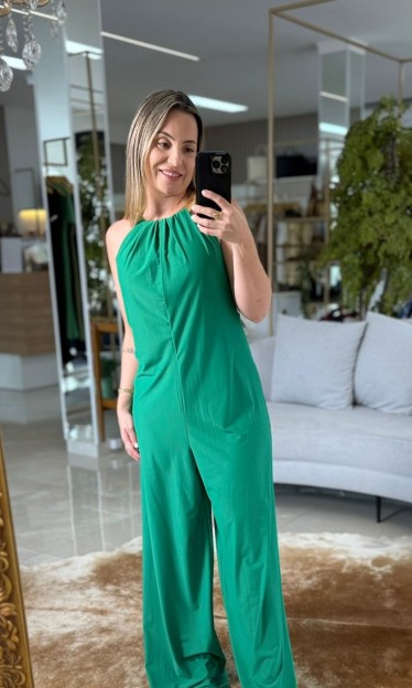 Macacão Longo Sem Manga Lança Perfume Ref 15884