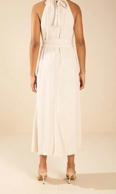 Vestido Solto Decote Off White Morena Rosa Ref 15895