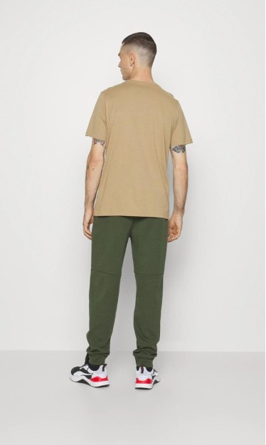Camiseta Ess Logo Tee Puma Marrom