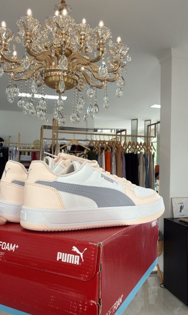 Tênis feminino Puma caven 2.0 WNS BDP Rosebay-Gray Ref 13270