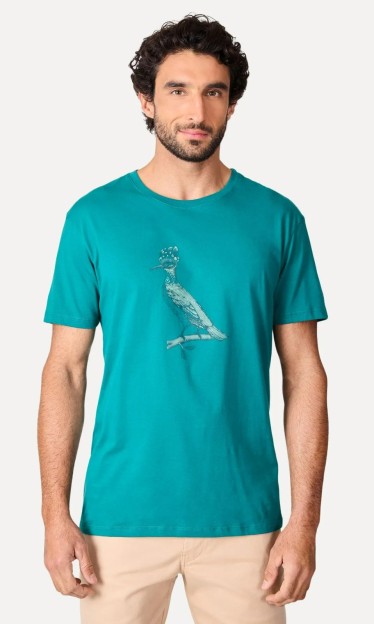 Camiseta Estampa Pica Pau Verde Westerm Reserva Ref 13649