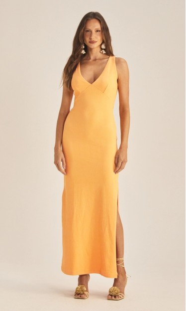 Vestido Sommer Laranja Tramonto Ref 15311