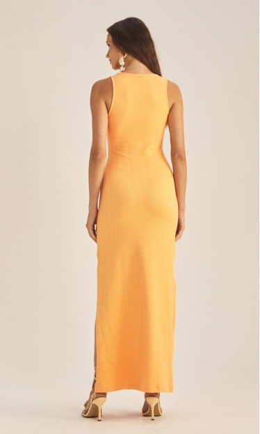 Vestido Sommer Laranja Tramonto Ref 15311