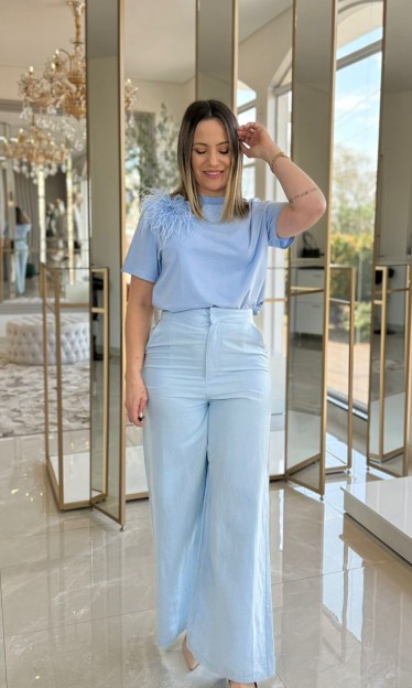 Calça Alfaiataria Loose Paraiso