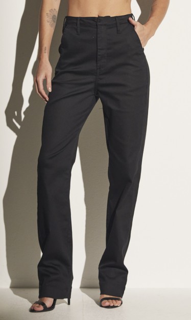 Calça Sarja Preto Reta Sommer