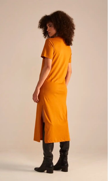 Vestido Com Fenda Lateral Sommer Ref 14541