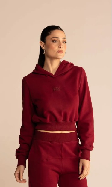 Blusão Moletom Bordo Sommer Ref 14636