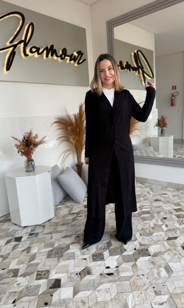 Casaco Sommer Preto Ref 14658